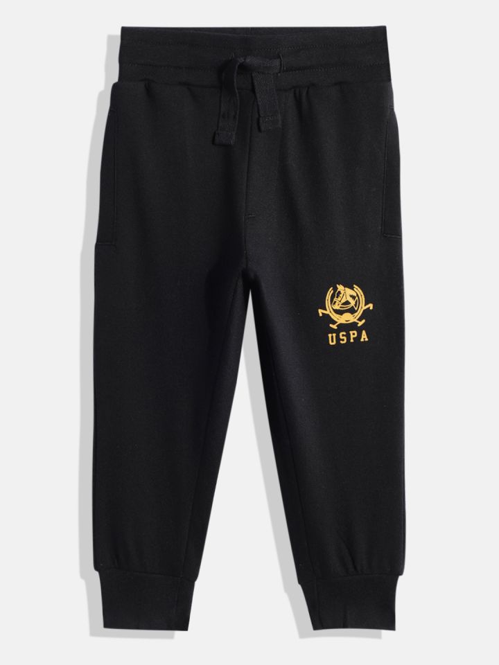 Buy U.S. Polo Assn. Kids Boys Brand Logo Printed Pure Cotton