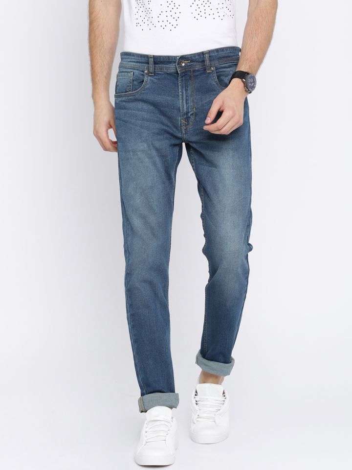 Peter england classic deals tapered jeans