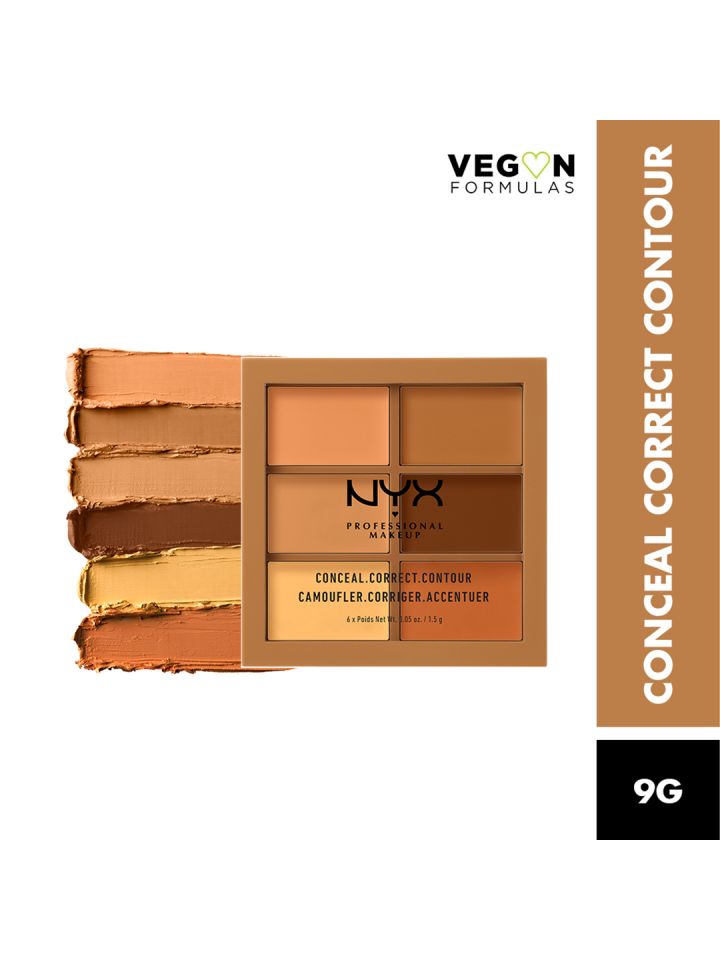NYX PROFESSIONAL MAKEUP Conceal Correct Contour Palette, Deep