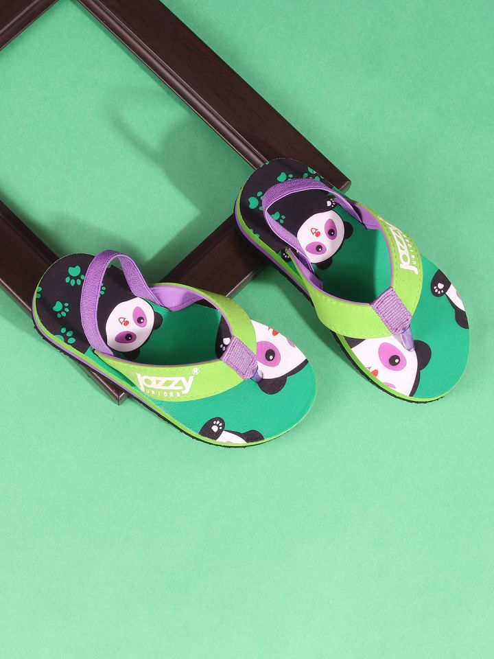 Buy Jazzy Juniors Kids Printed Thong Flip Flops With Backstrap