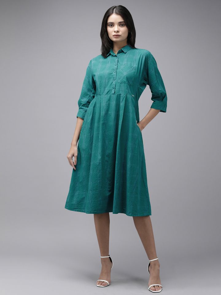Van heusen top dresses myntra