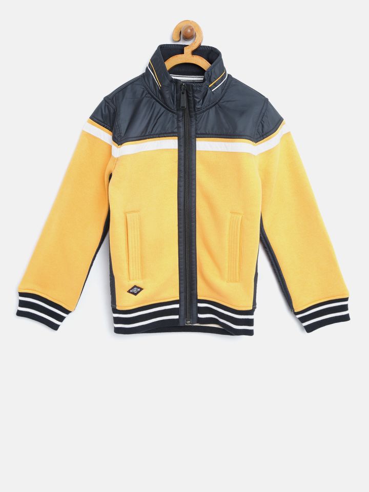 Octave yellow outlet sweatshirt