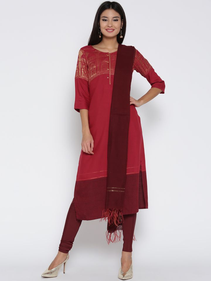 Churidar in deals myntra