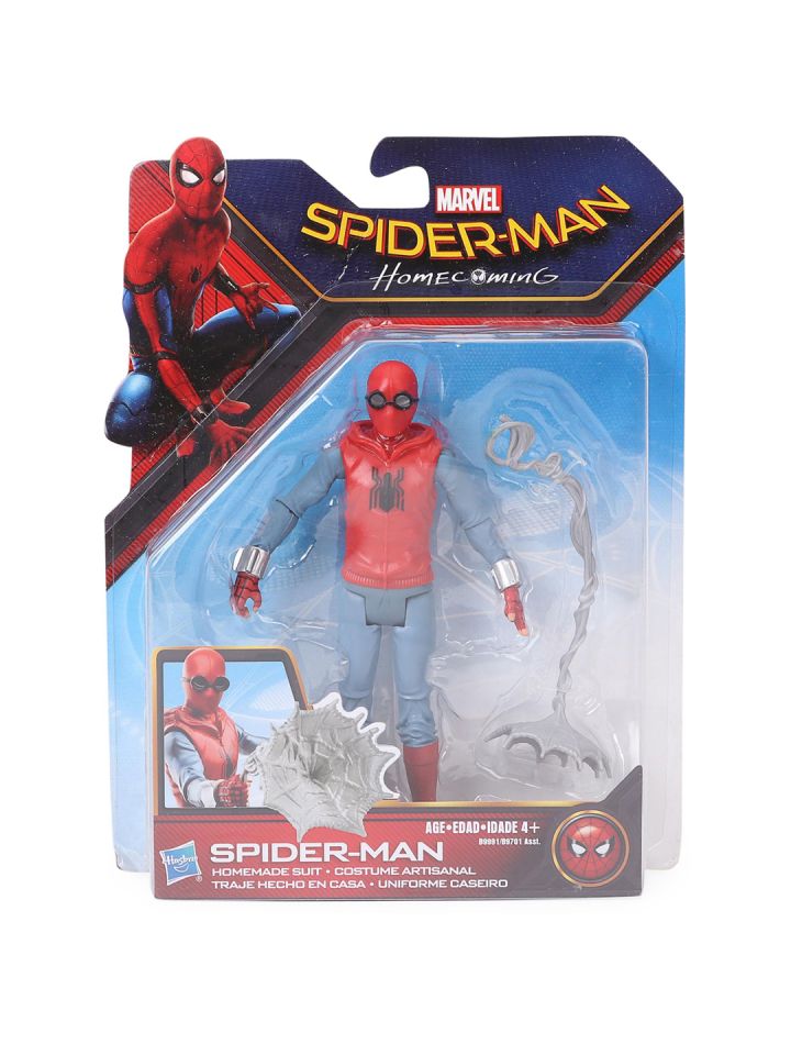 Buy Hasbro Red Blue Spider Man Homecoming Homemade Suit Action Figure Action Figures And Play Set For Boys 2291091 Myntra