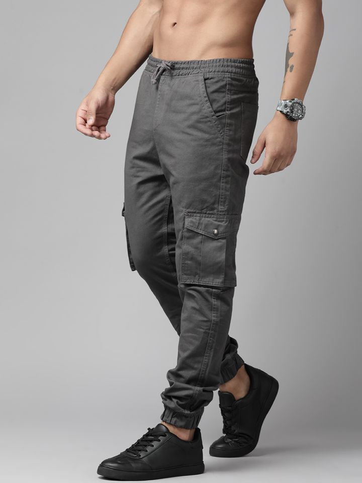 cargo jeans myntra