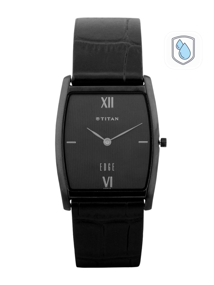 Buy Titan Edge Men Black Dial Watch NH1044NL01A Watches for Men