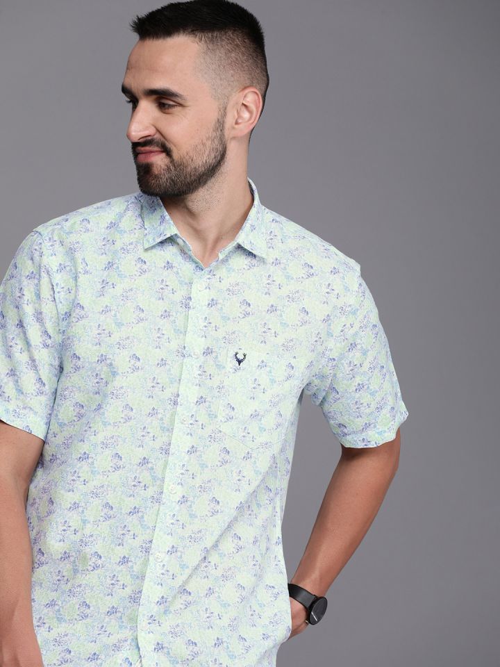 Allen solly outlet linen shirts