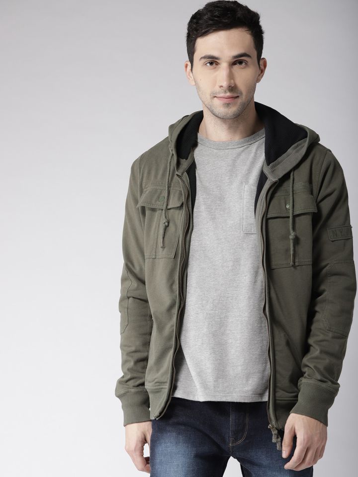 Aeropostale olive jacket best sale
