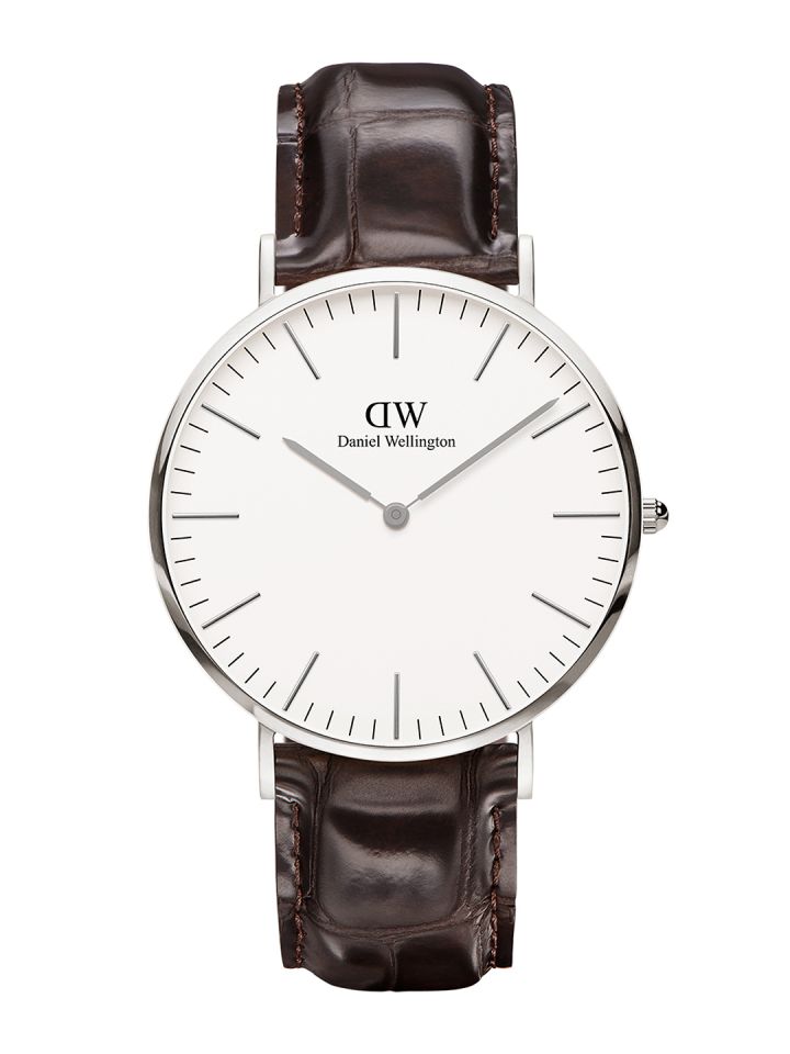 Buy Daniel Wellington Men Classic York White Analogue Watch