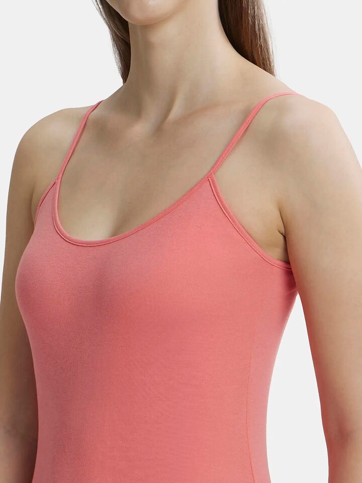 Jockey Women's Undershirt Supersoft Camisole, Pink Pearl, Small