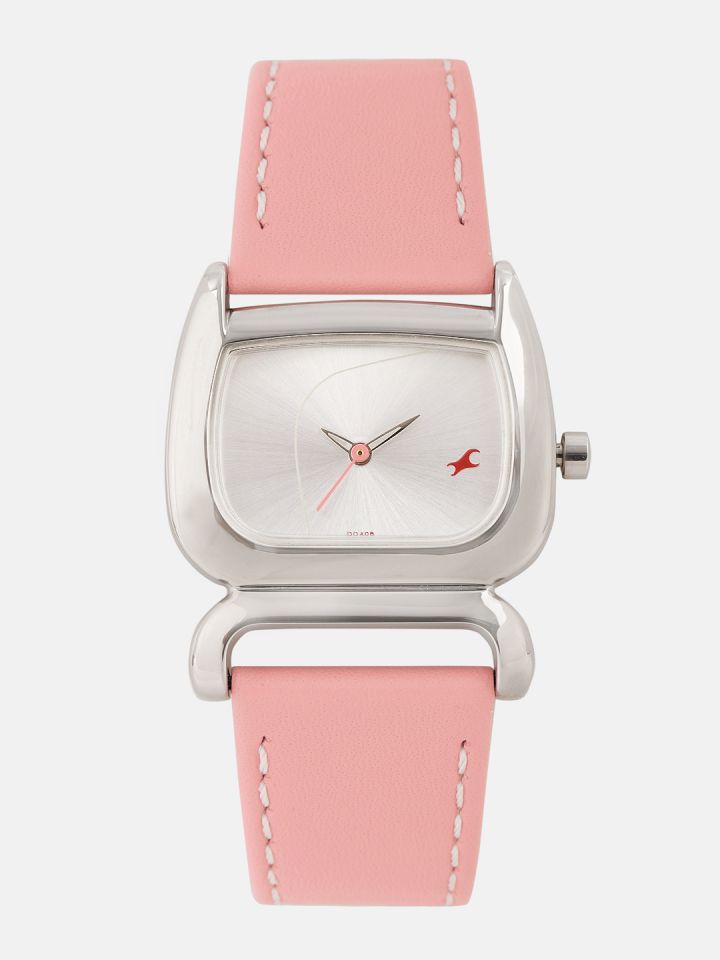 Buy Fastrack Women Silver Toned Analogue Watch NK6091SL01 BBD