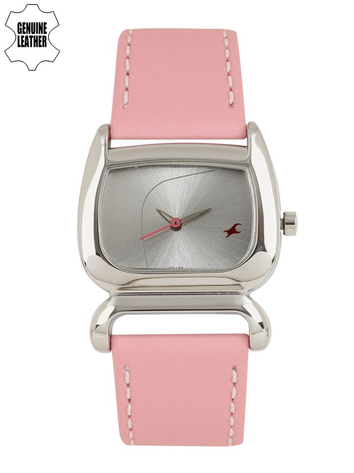 Fastrack Women Silver Toned Analogue Watch NK6091SL01