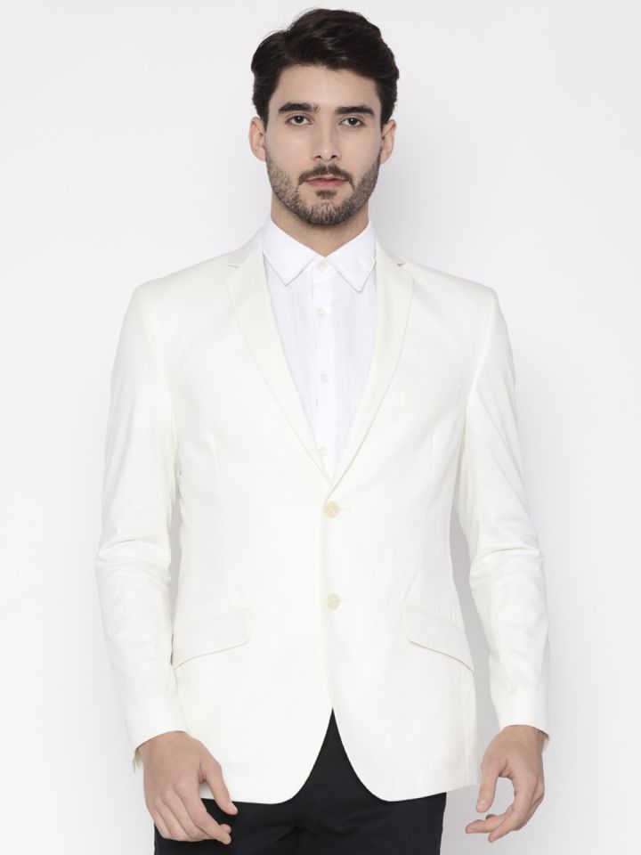 Mens off online white blazer