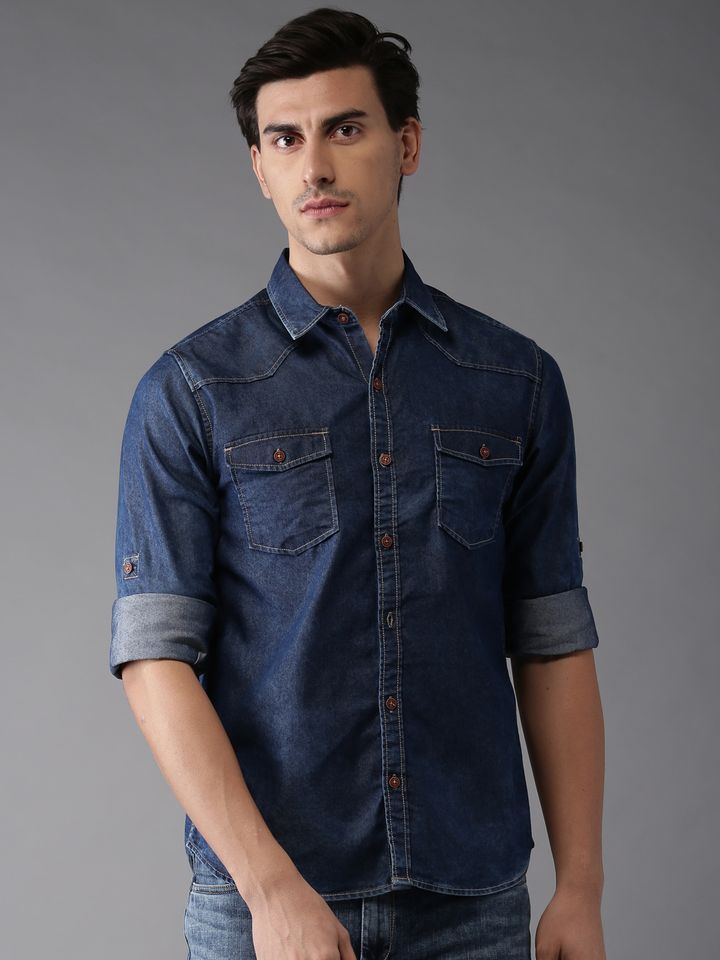 moda rapido denim shirts