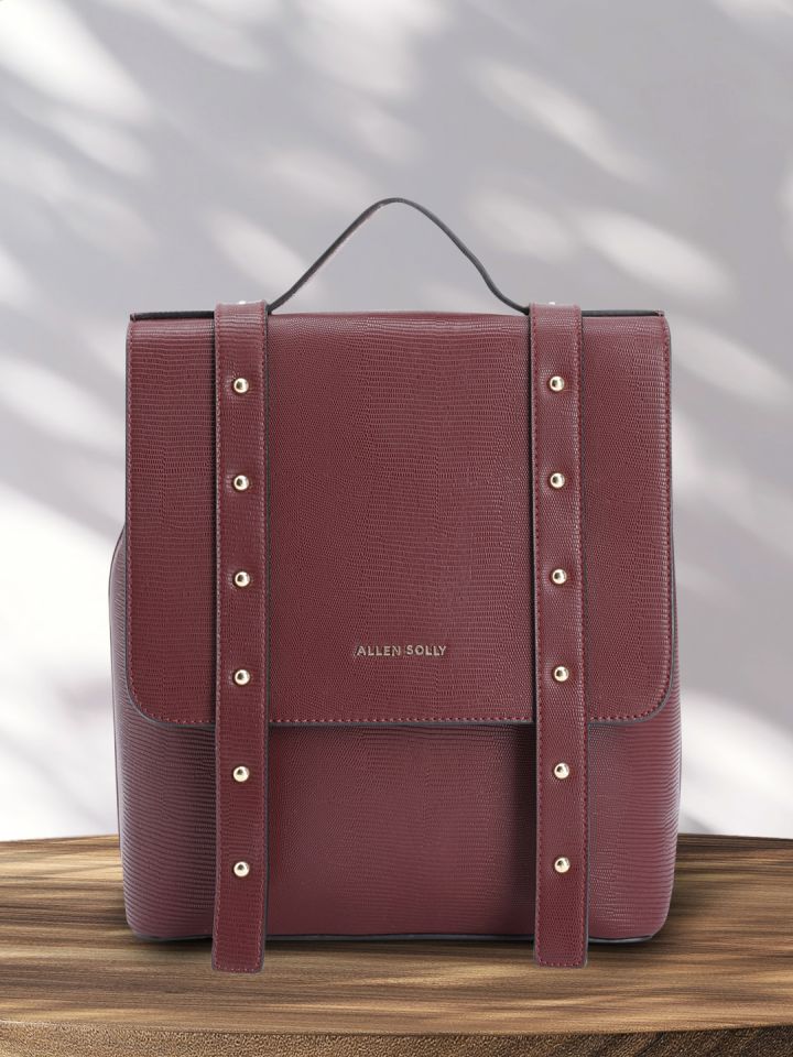 Buy Allen Solly Textured Backpack Backpacks for Women 22994384