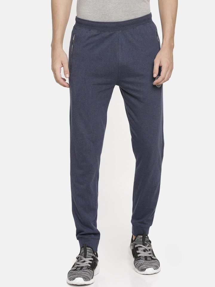 Macroman M-Series  Solid Men Blue Track Pants - Buy BLUE Macroman