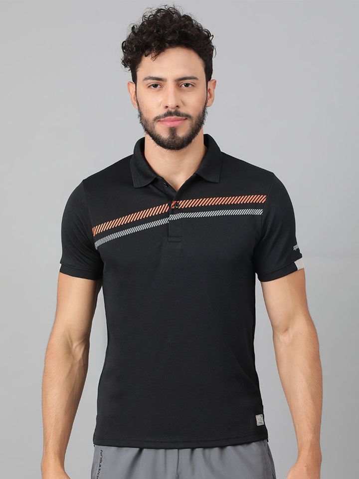 Buy SPORT SUN Polo Collar Running Sports T Shirt Tshirts for Men