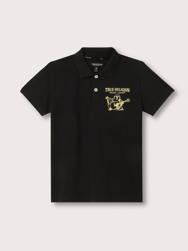 Buy True Religion Boys Cotton Polo Collar T Shirt Tshirts for