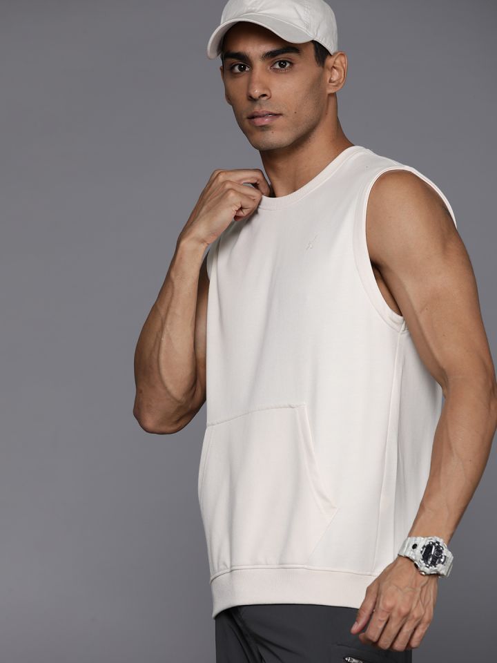 Hrx sleeveless hoodies new arrivals