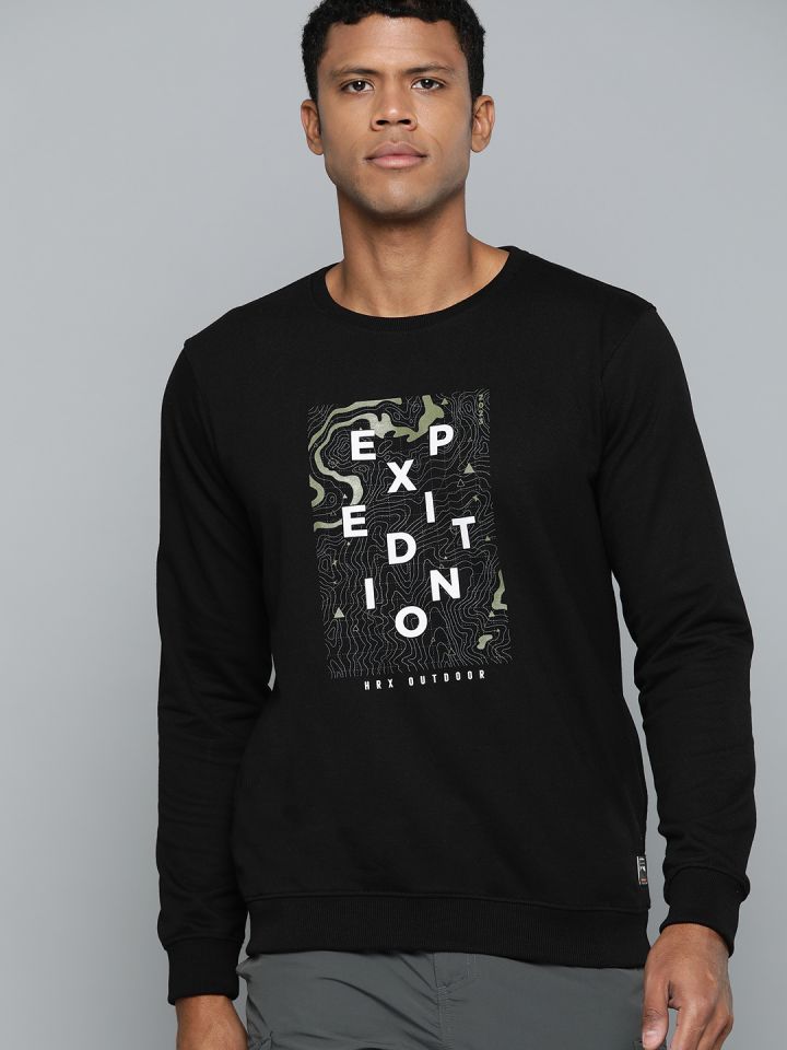Hrx sweatshirt myntra new arrivals