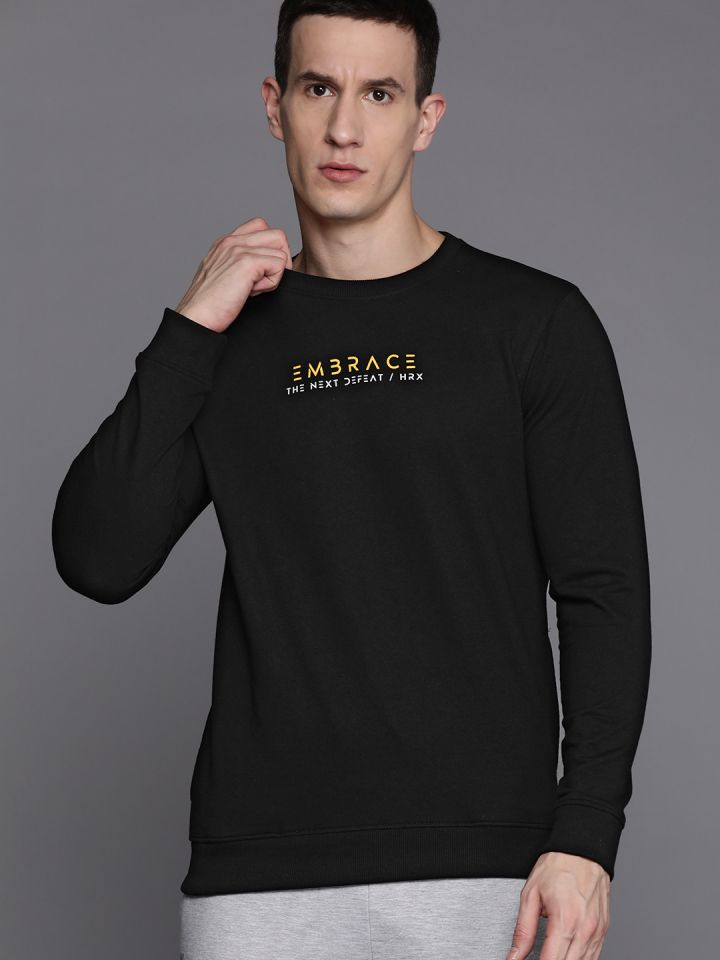 HRX by Hrithik Roshan Printed Detail Lifestyle Sweatshirt