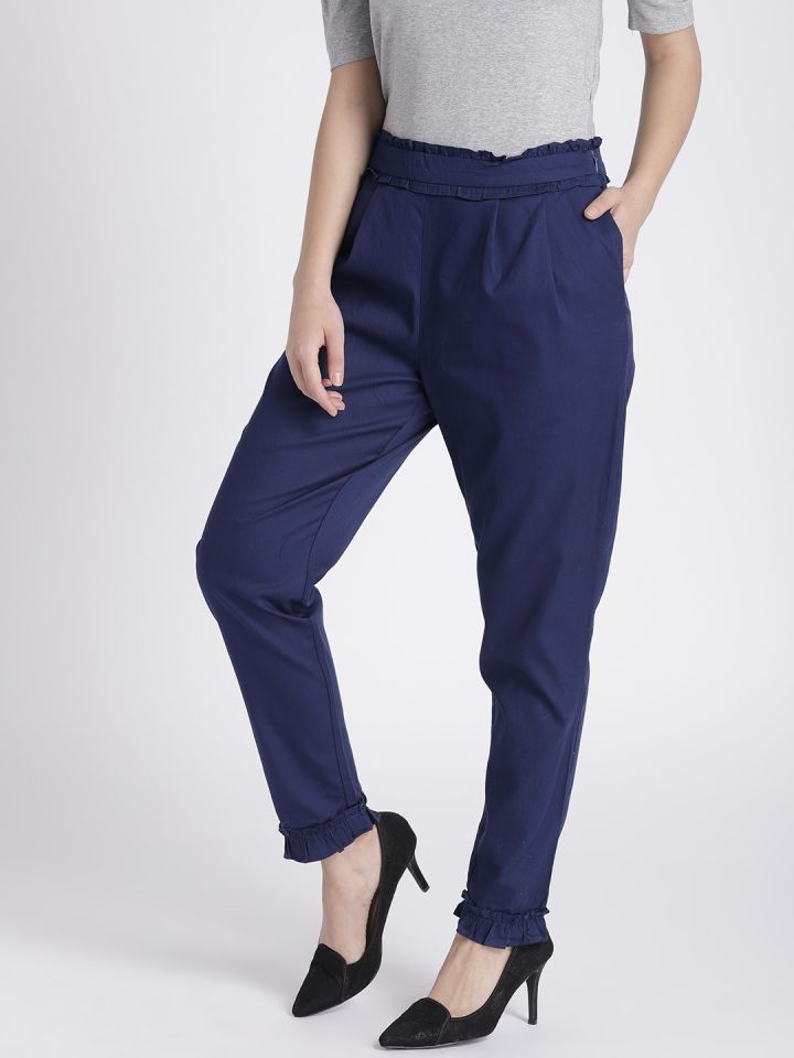 femiss Womans Wide Leg Trousers Tailored Office Work India  Ubuy