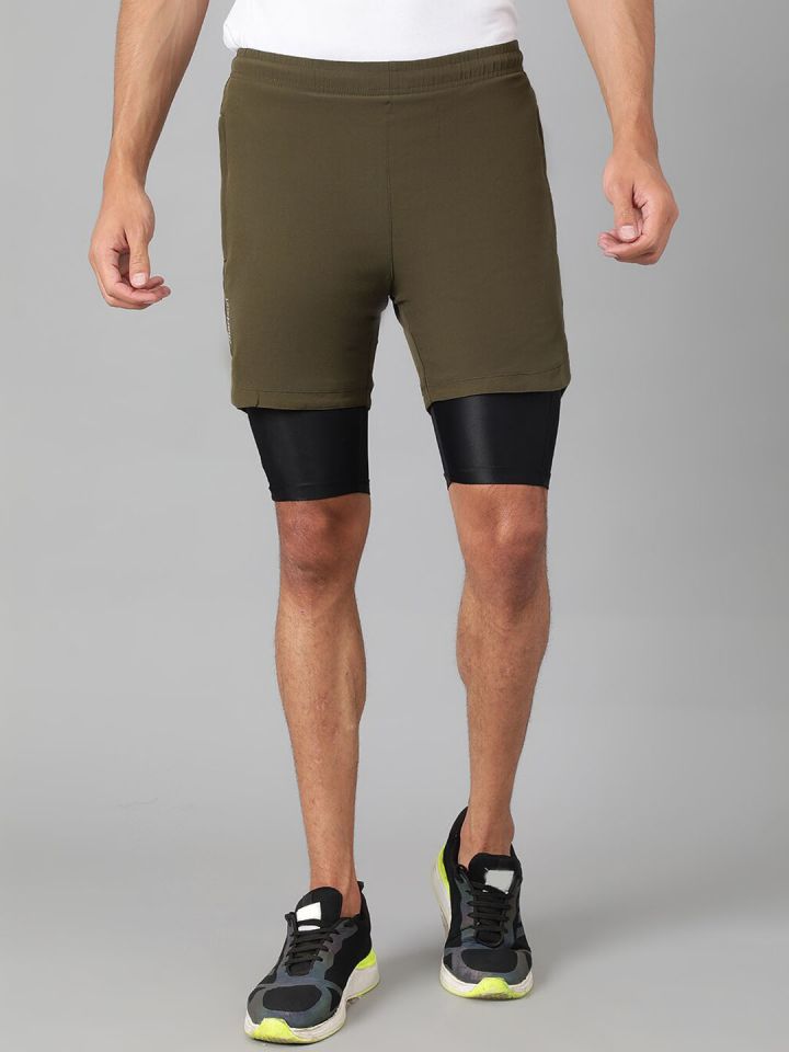 Men's athletic shorts above hot sale the knee