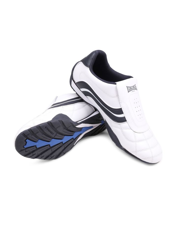 Lonsdale white shoes clearance