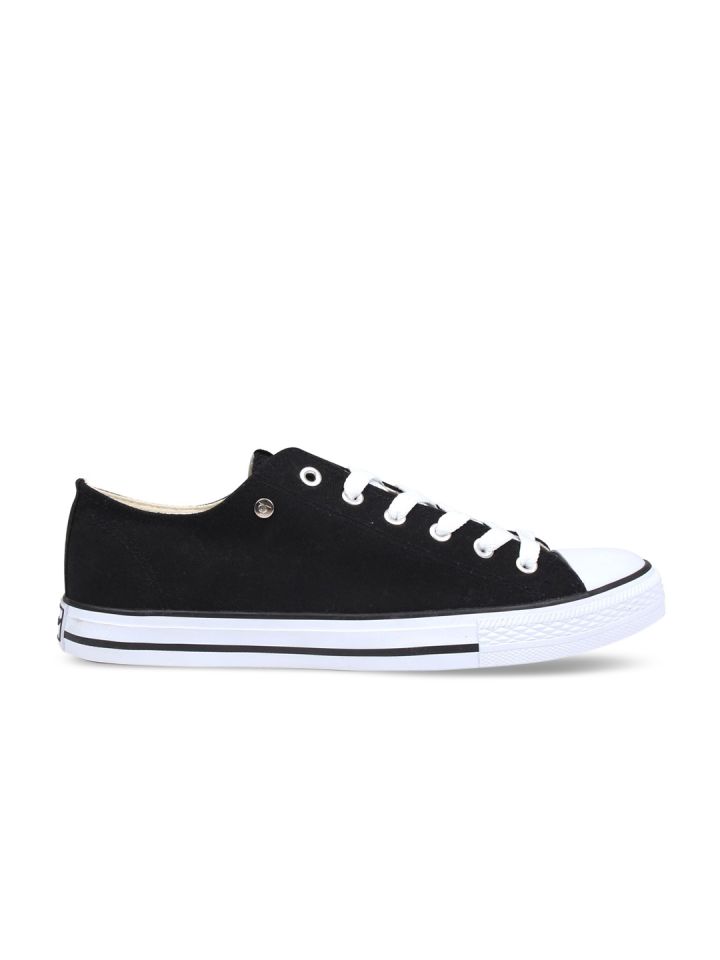 Buy Dunlop Men Black Sneakers Casual Shoes for Men 2304921 Myntra