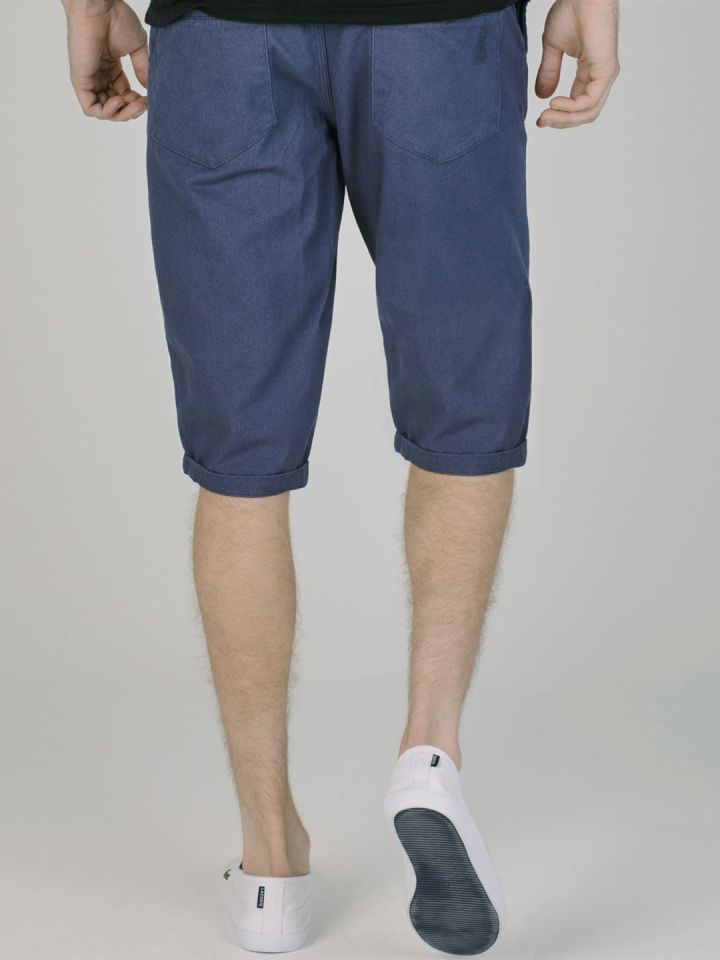 Buy Kangol Men Navy Solid Regular Fit Chino Shorts Shorts for