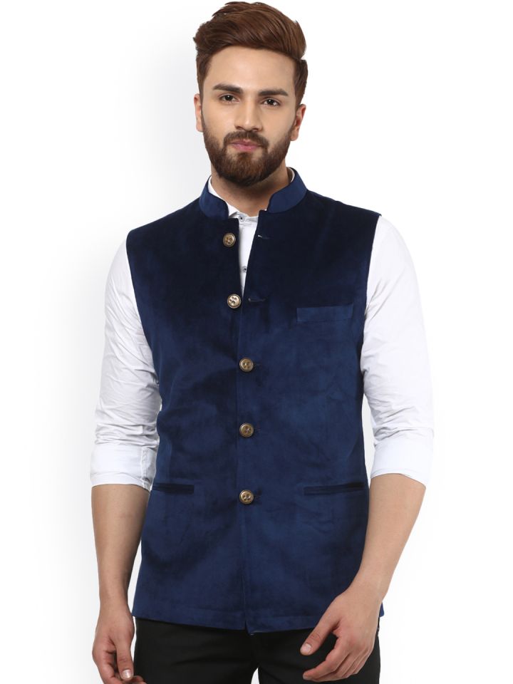 Nehru jacket on top myntra