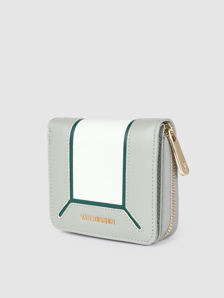 Van Heusen Women Colourblocked Two Fold Wallet