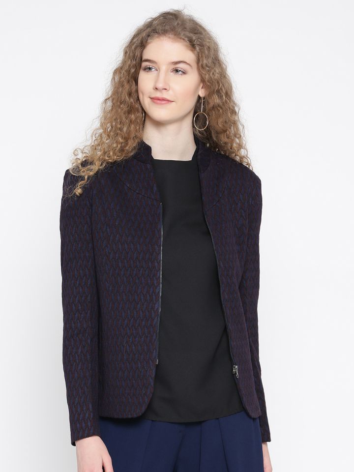 navy dress jacket womens