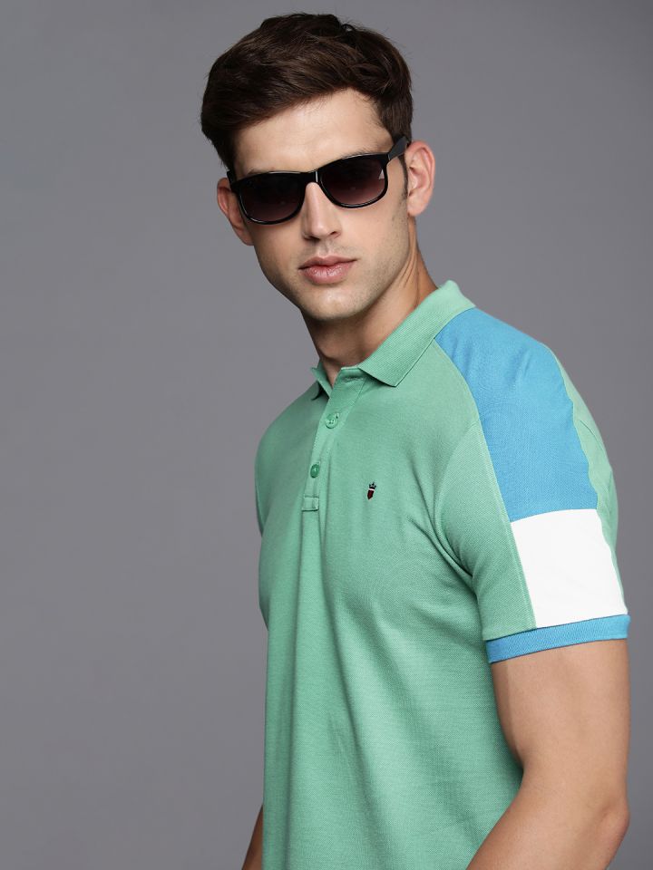 Buy Louis Philippe Jeans Polo Collar Slim Fit T Shirt - Tshirts for Men  23083566