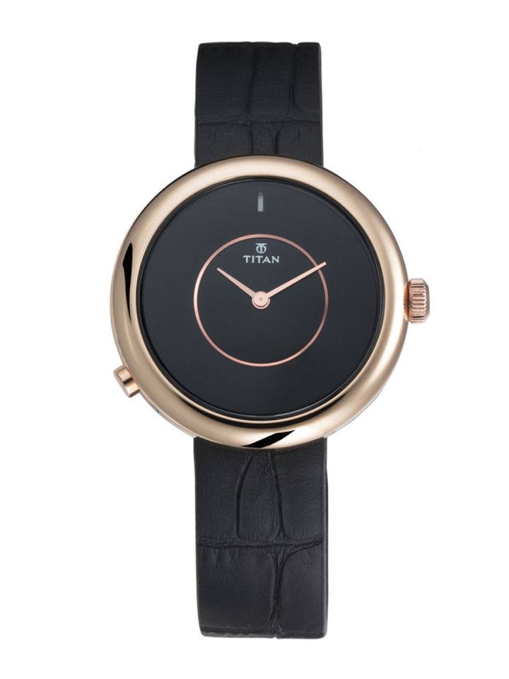 Buy Titan Women Black Analogue Watch Watches for Women 2308572