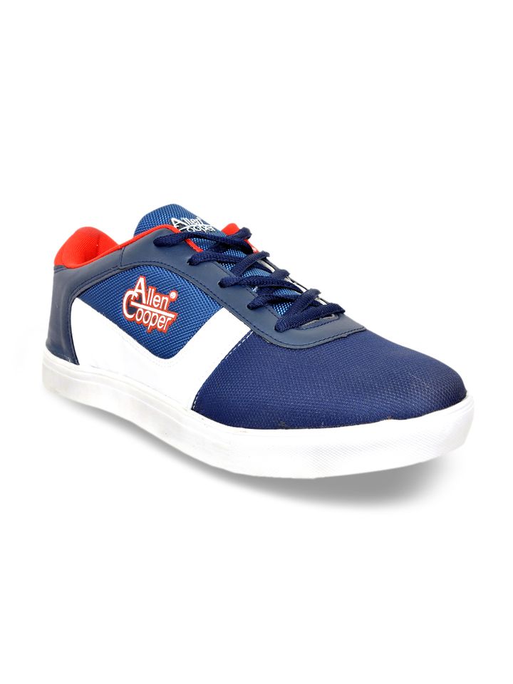 Buy Allen Cooper Men Navy Blue Running 