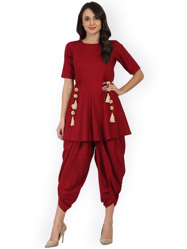 Dhoti shop pants myntra