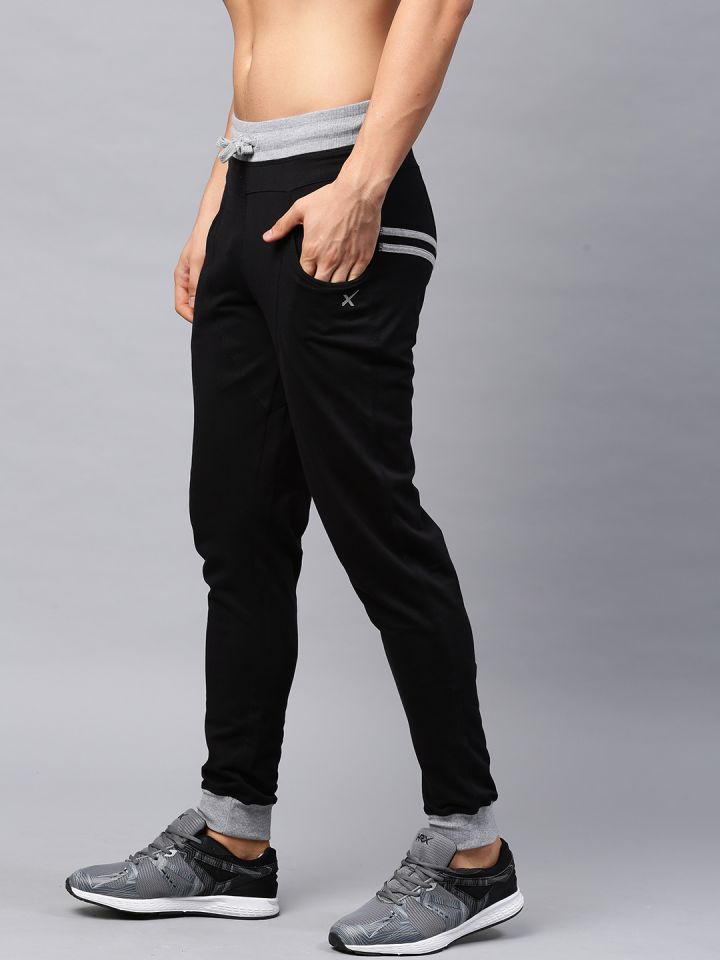 Buy HIGHLANDER Men Black Solid Slim Fit Track Pants - Track Pants for Men  9838371 | Myntra