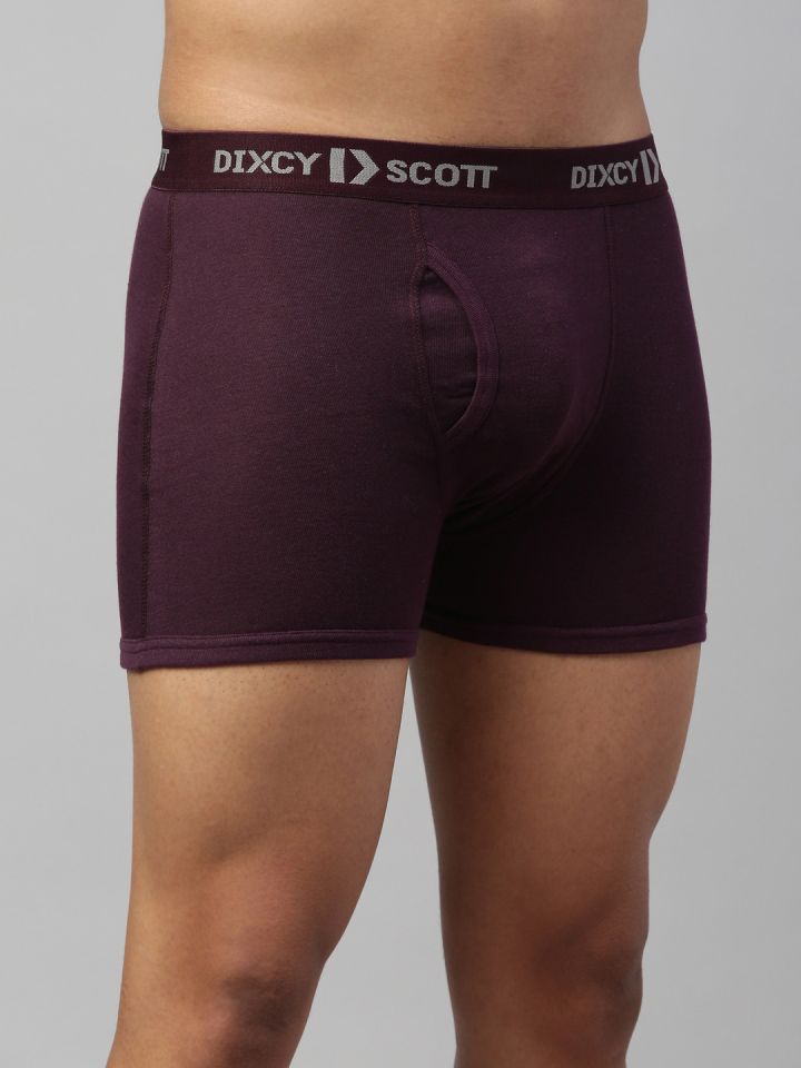 Buy DIXCY SCOTT MAXIMUS Men Pack Of 3 Assorted Cotton Anti Microbial Trunks  - Trunk for Men 23138780