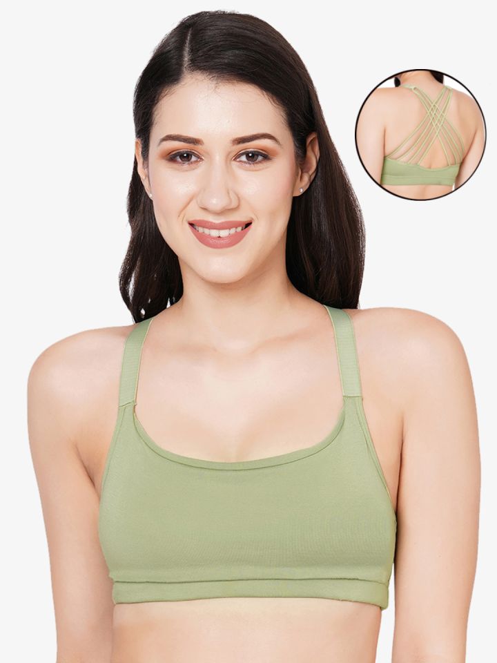 Buy Inner Sense Seamless Anti Microbial & Anti Odour High Support Style  Back Bra - Bra for Women 23147090