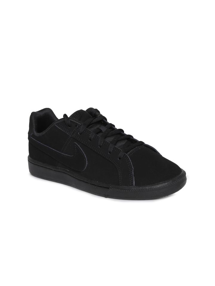 nike court royale gs black