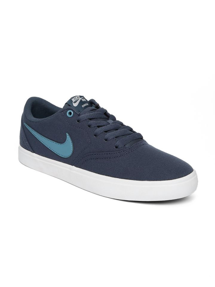 Men's nike sb check cheap solar canvas skate shoe