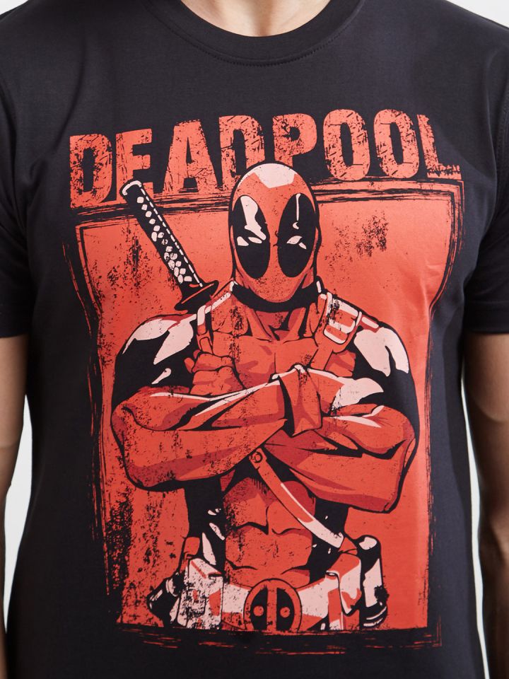 Deadpool t shirt best sale myntra