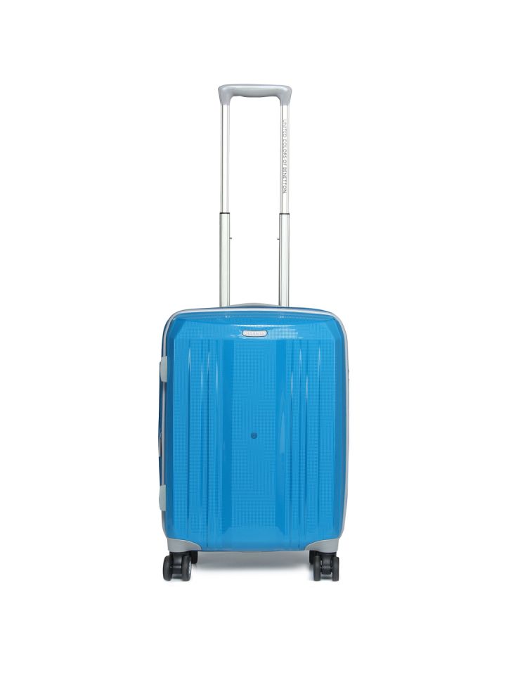 Buy United Colors Of Benetton Unisex Blue Cabin Trolley Suitcase