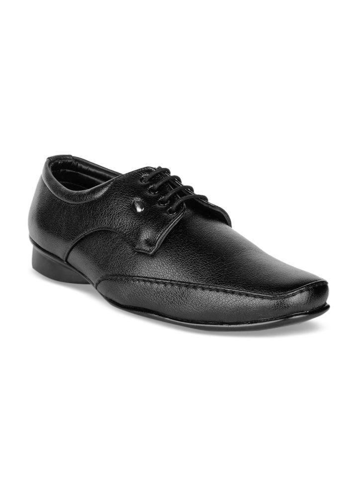 Action black best sale formal shoes