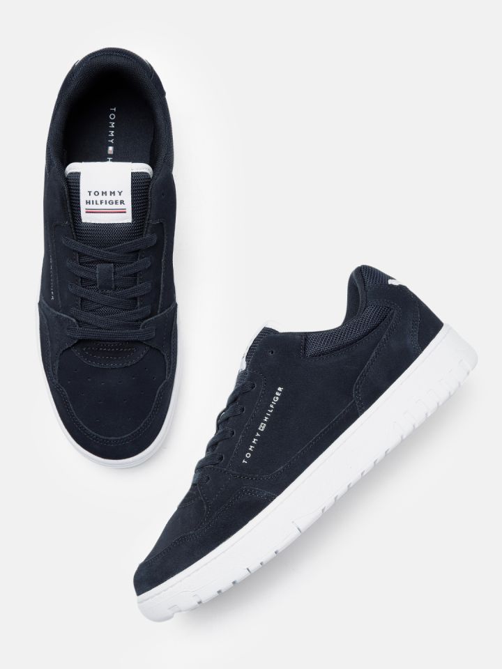 Tommy hilfiger suede new arrivals sneakers
