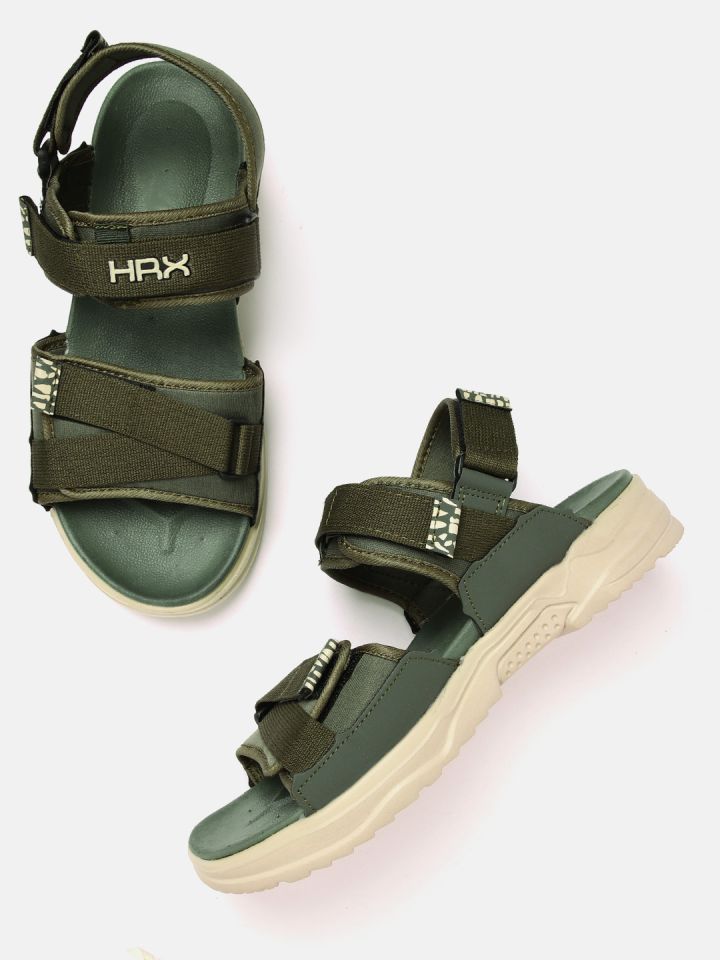 Buy HRX By Hrithik Roshan Men Brand Logo Detail Sports Sandals
