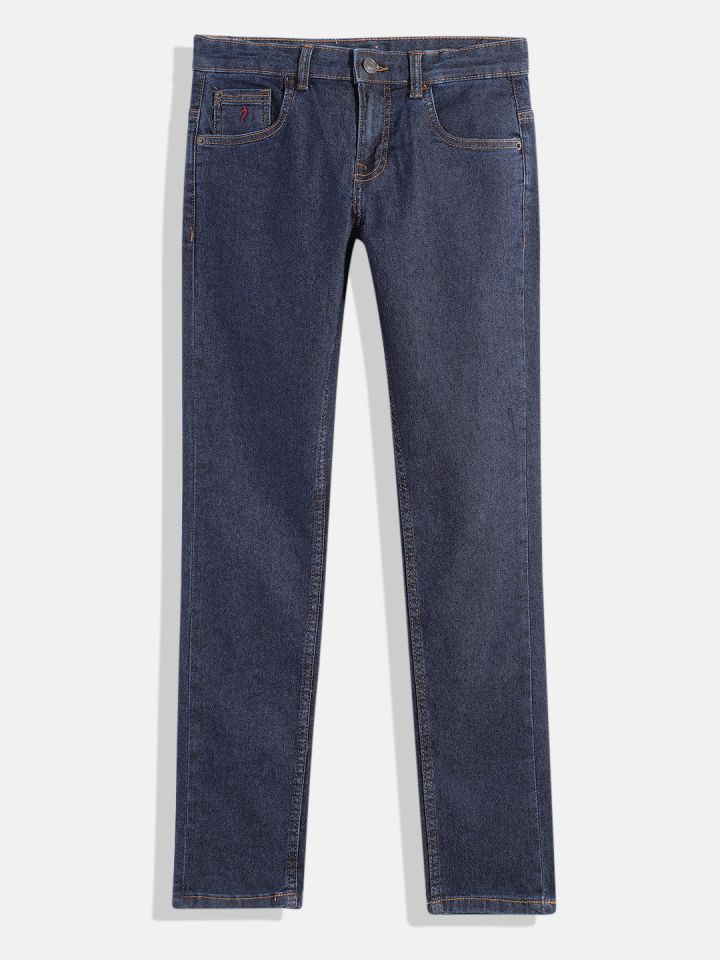 Side stripe jeans myntra 2025