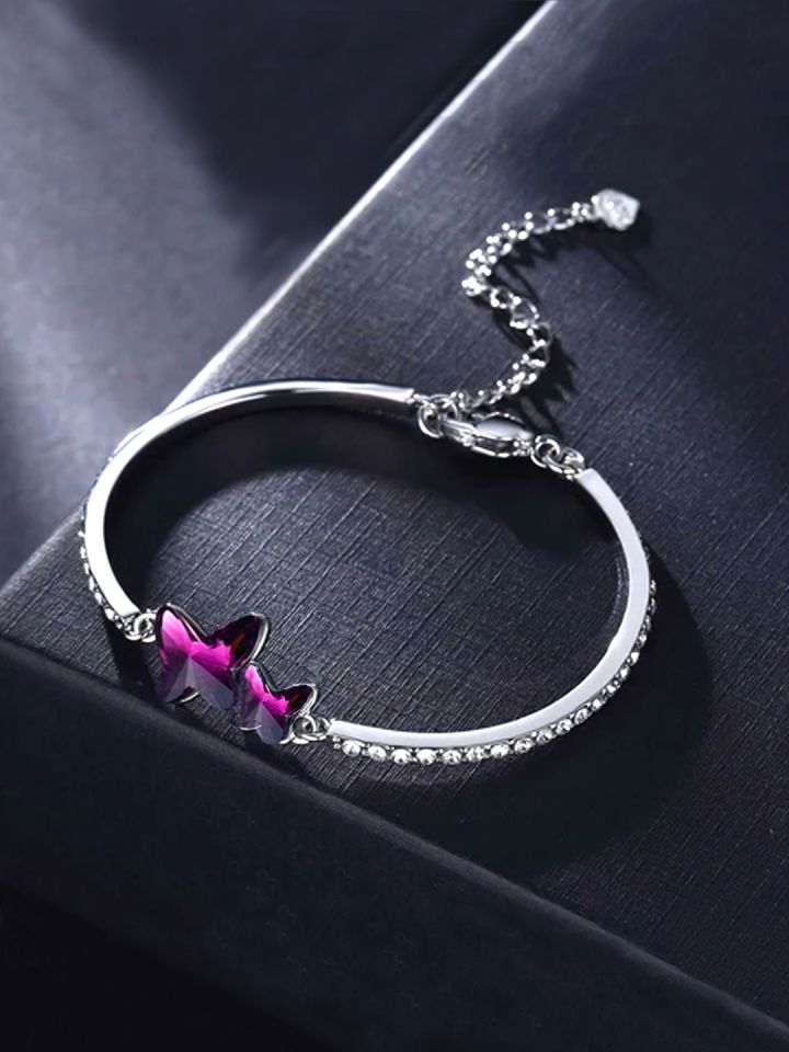 Yellow chimes swarovski bracelet deals