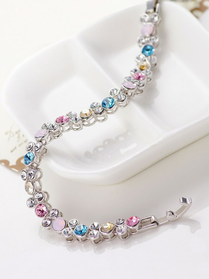 Yellow chimes shop swarovski bracelet